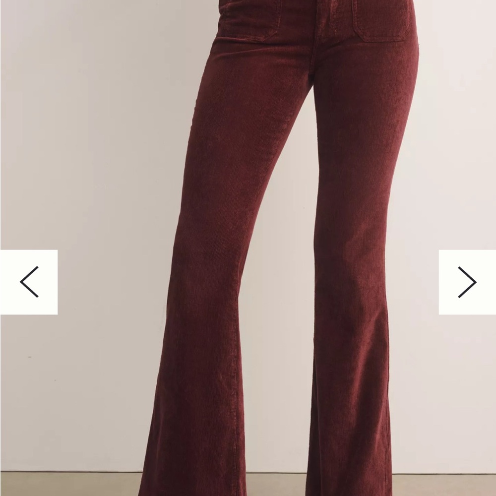 The Icon Corduroy Flare Jeans by Pilcro: Mid-Rise Edition